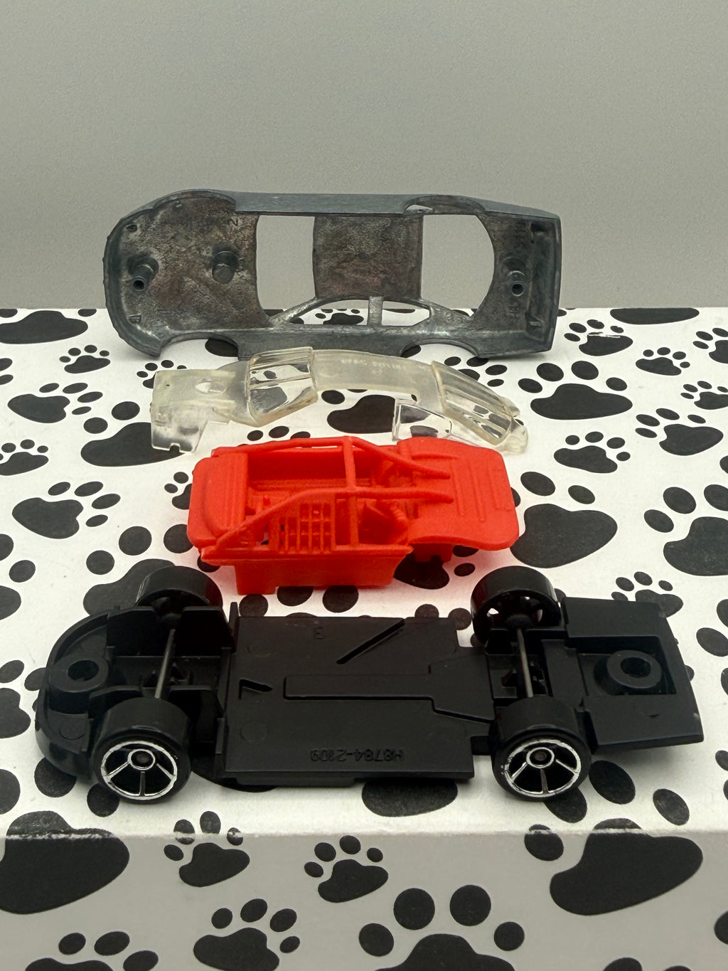 Unspun Dodge Charger Stock Car ZAMAC (No Tampo)