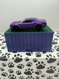 Custom 3D Printed 1/64 scale Shipping Container Chameleon blue/purple/green