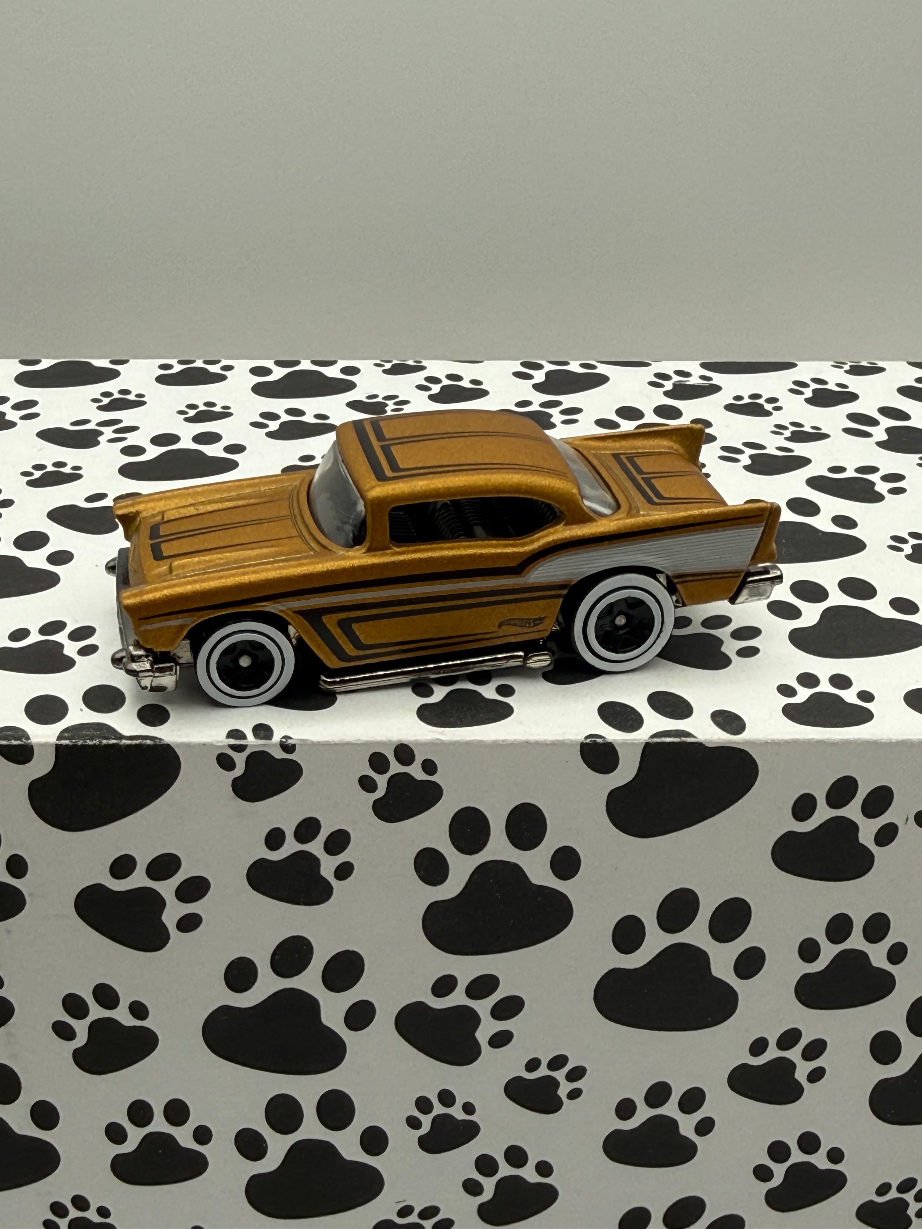 Unspun 57 Chevy Bel Air Gold