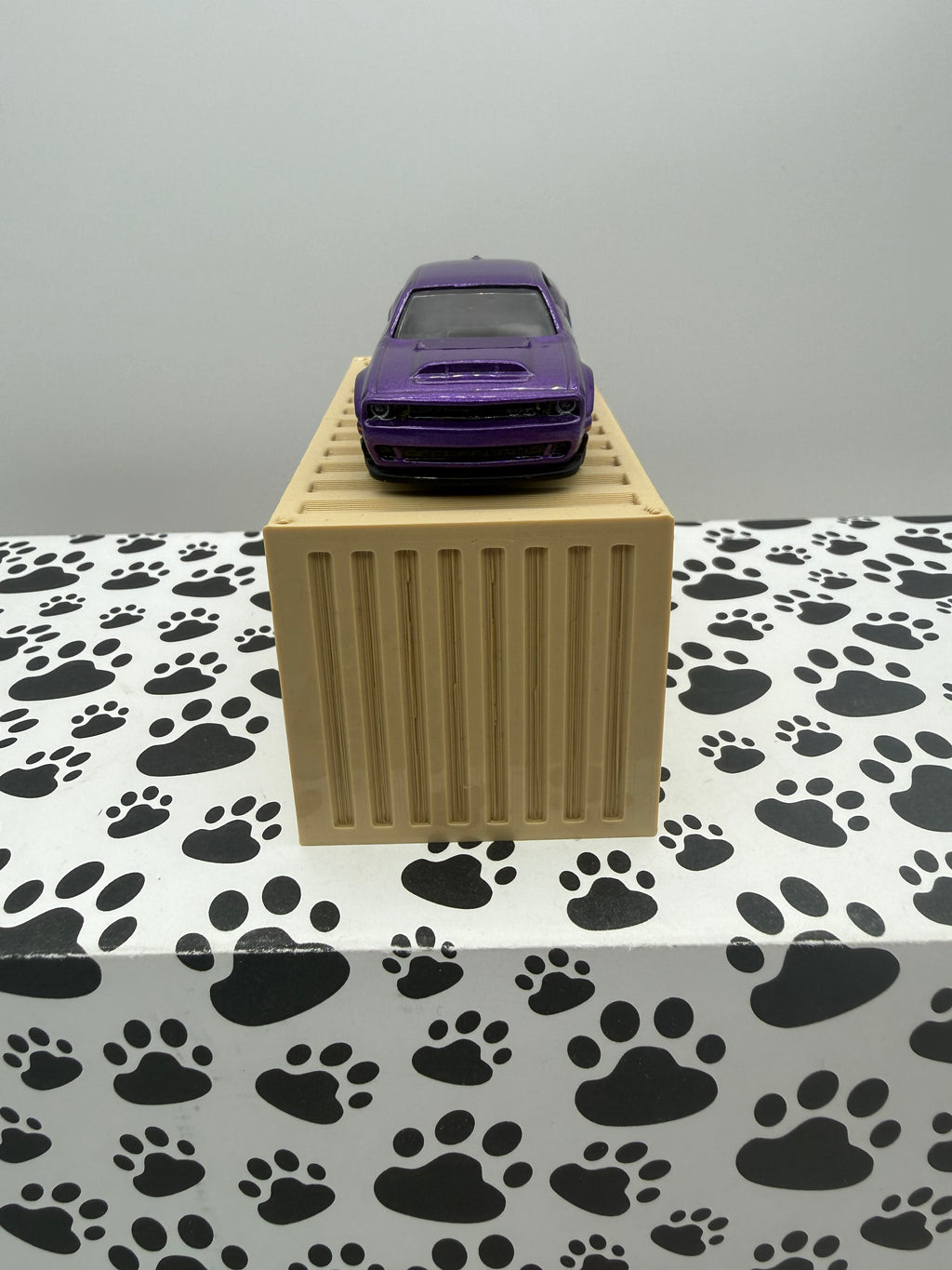 Custom 3D Printed 1/64 scale Shipping Container Desert Tan