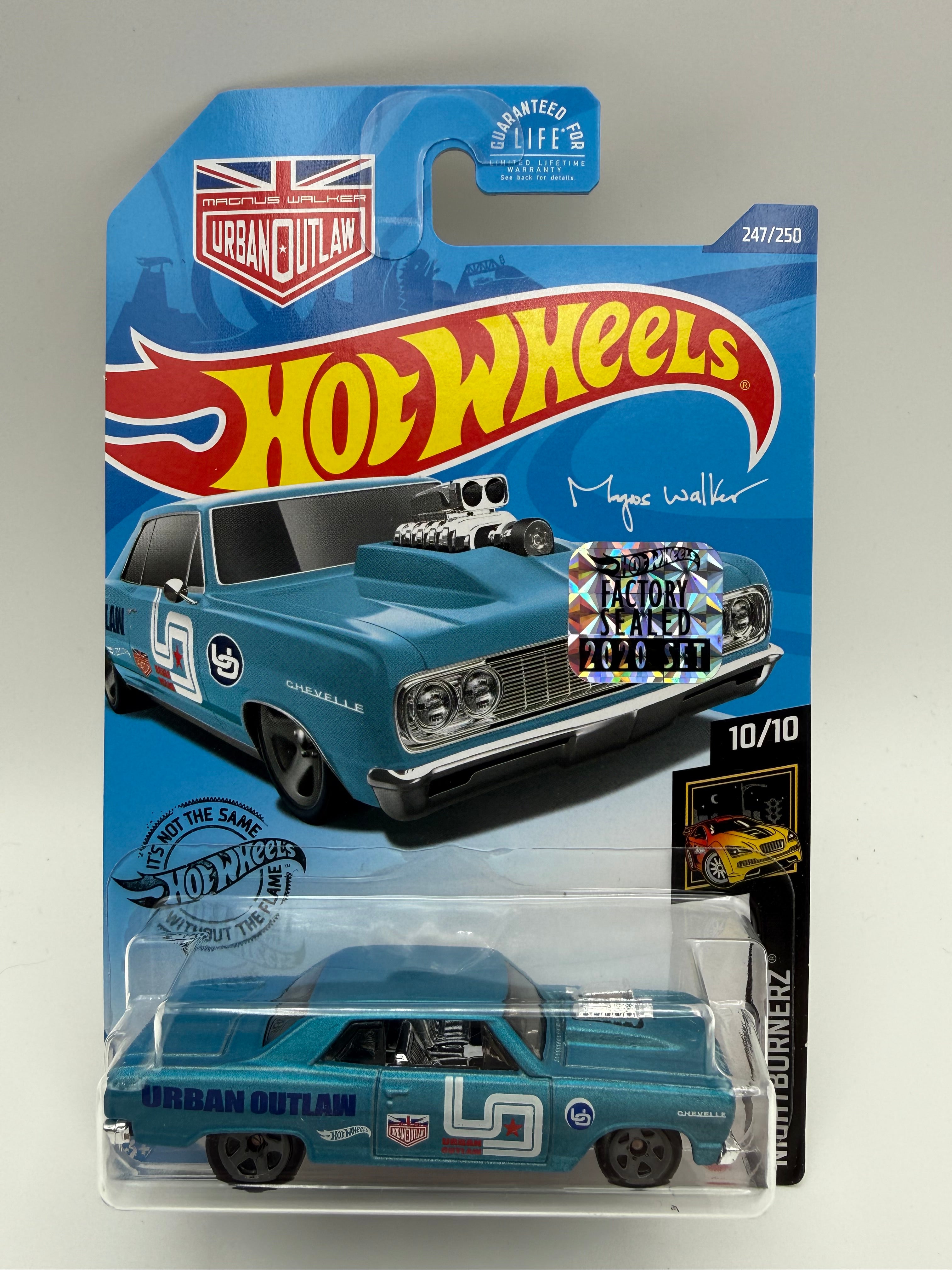Hot Wheels '64 Chevy Chevelle SS 247/250 Nightburnerz 10/10 Factory Sealed