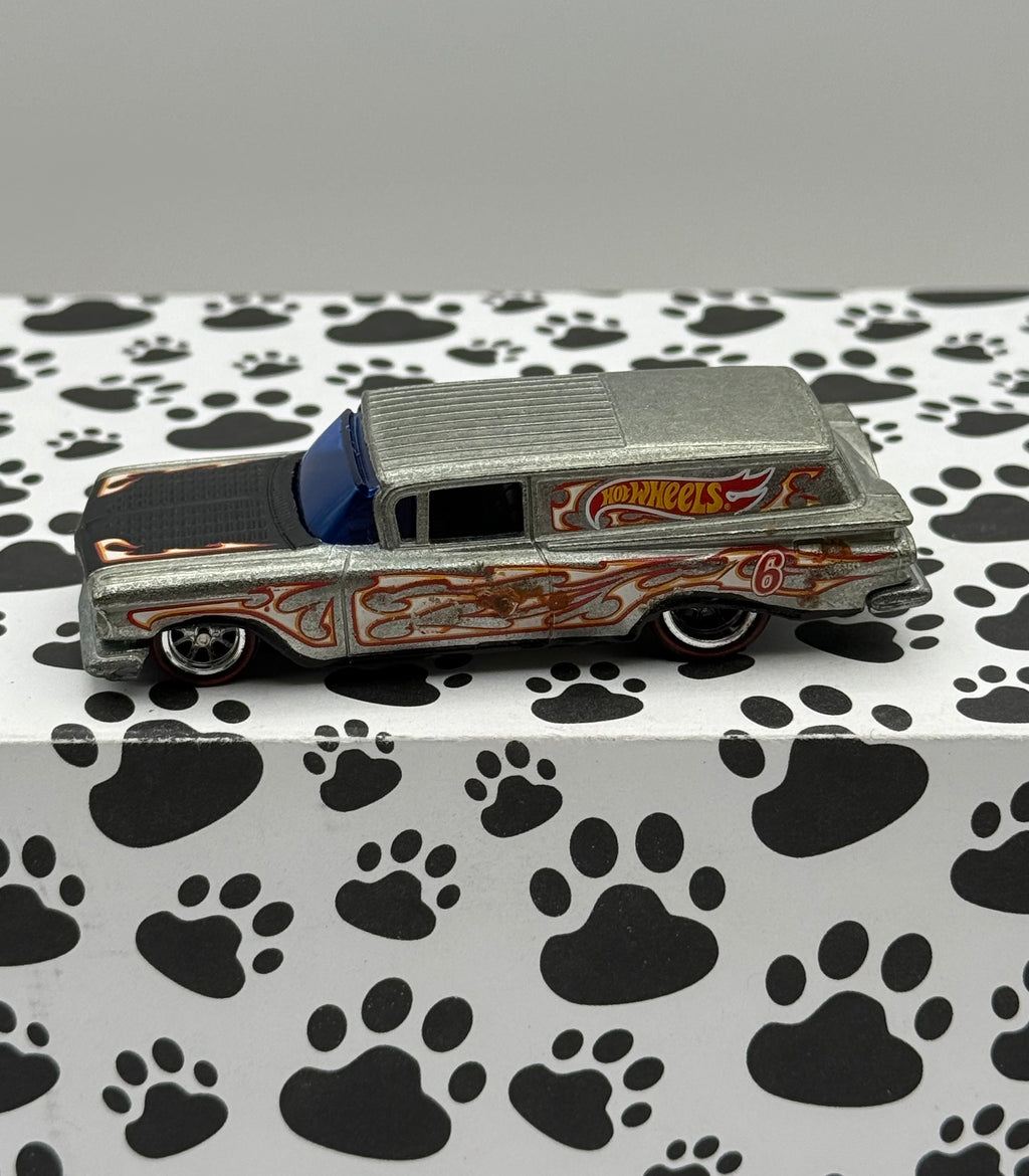 Unspun 59 Chevy Delivery Mail in ZAMAC Real Riders