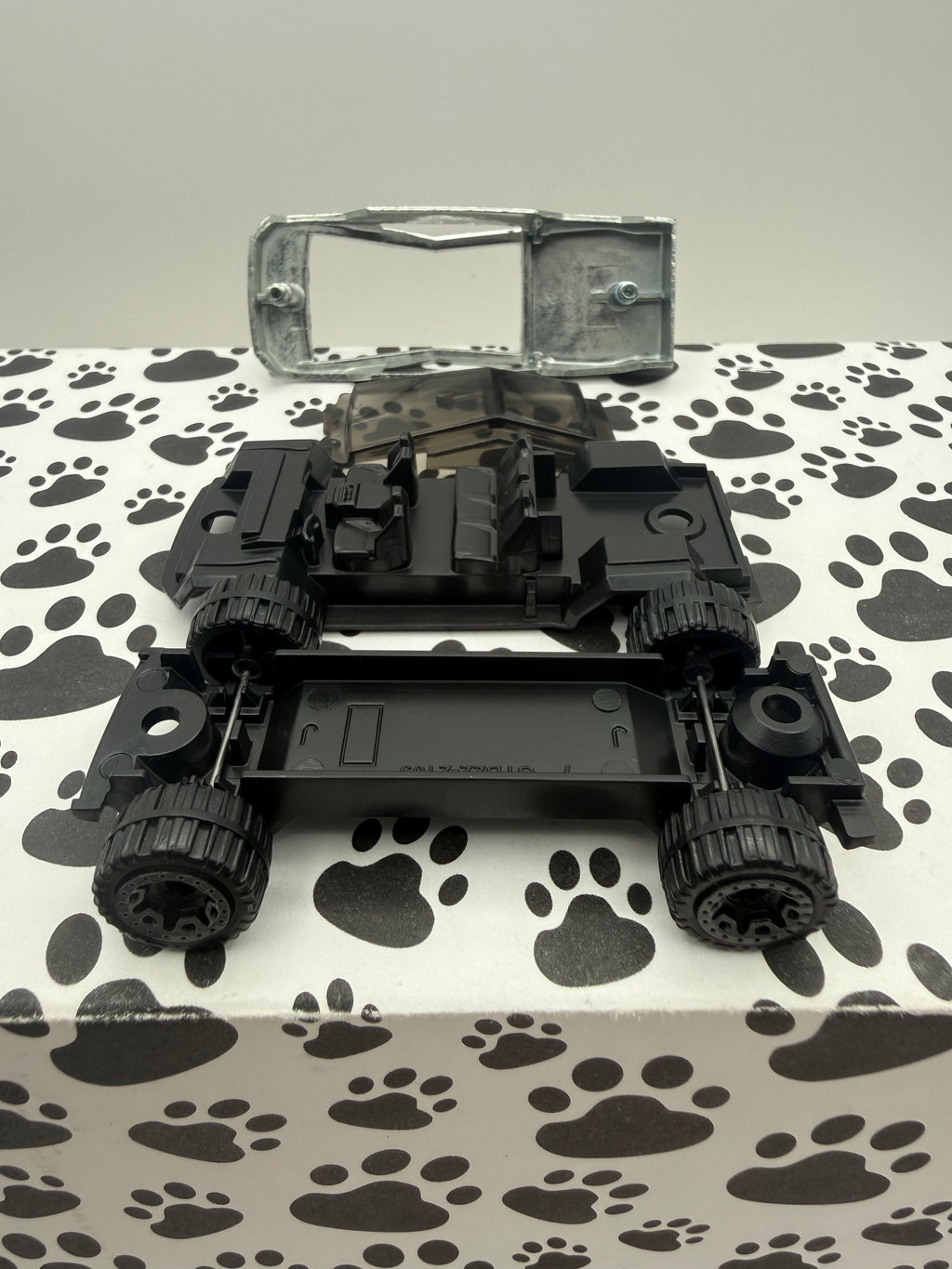 Unspun Tesla Cybertruck silver