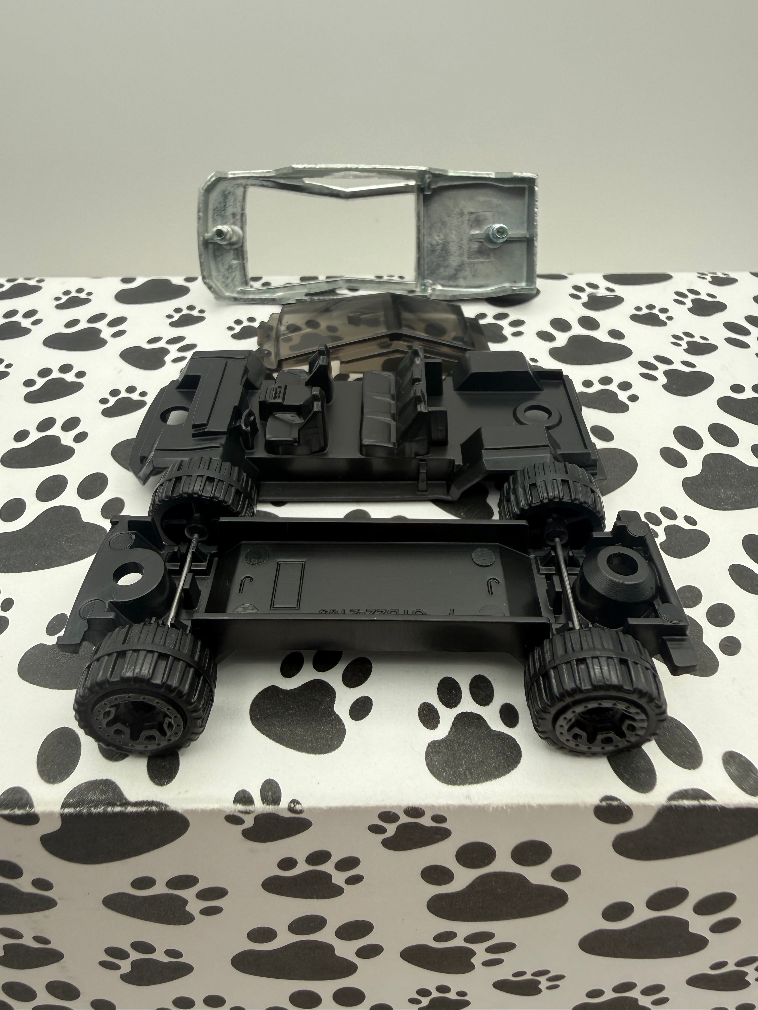 Unspun Tesla Cybertruck silver