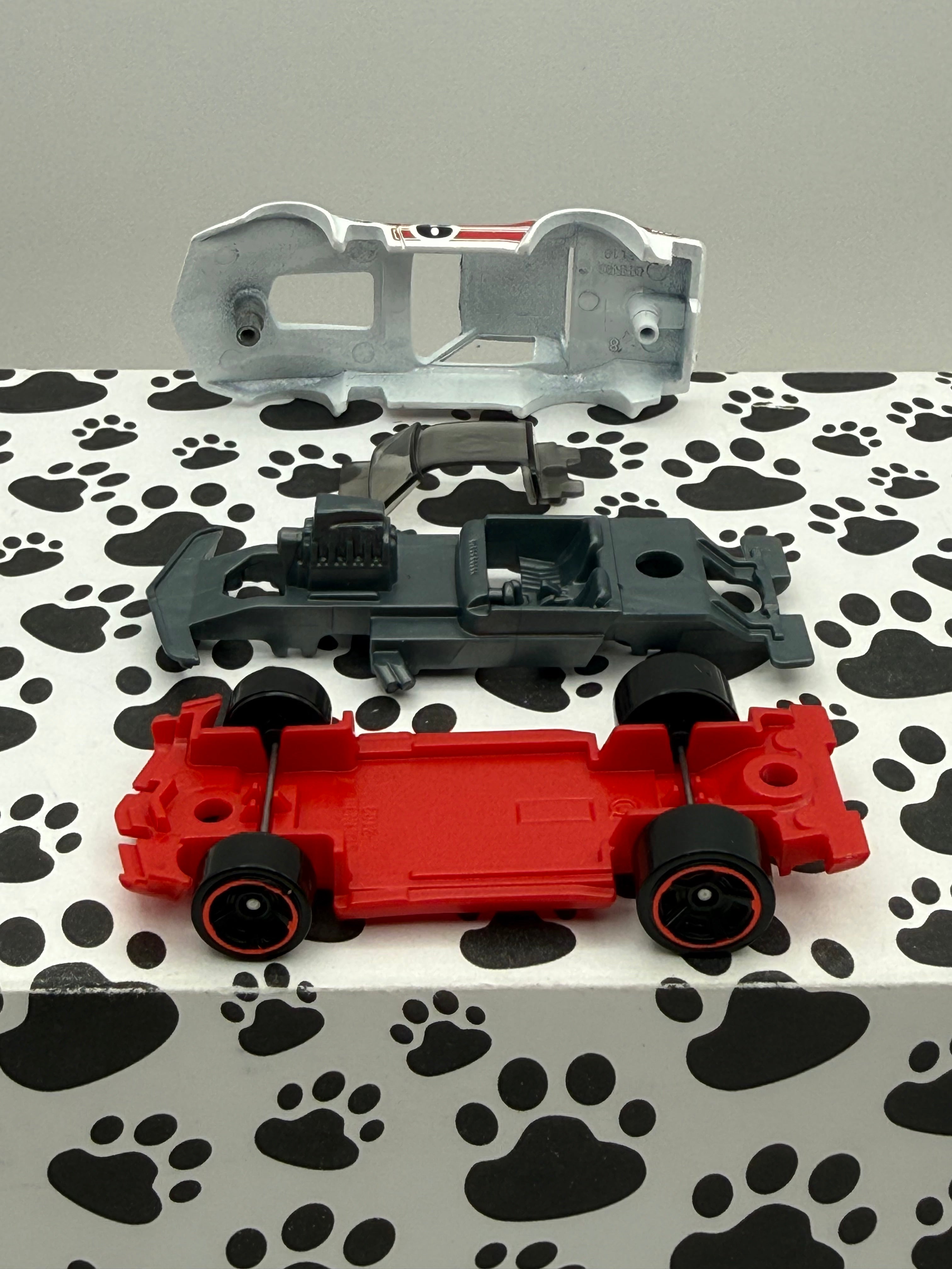 Unspun Chevy Corvette Gas Monkey, Red Edition