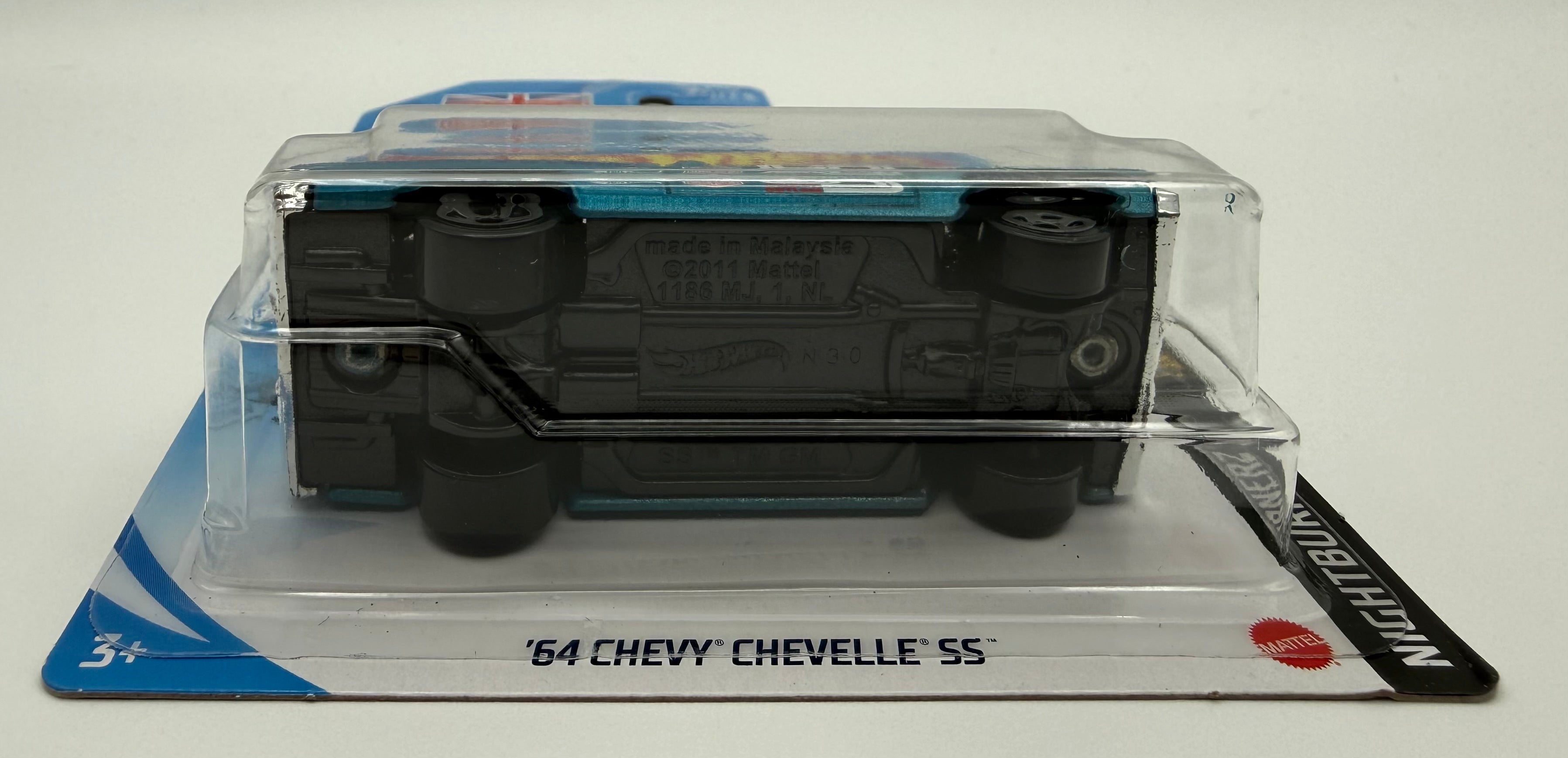Hot Wheels '64 Chevy Chevelle SS 247/250 Nightburnerz 10/10 Factory Sealed