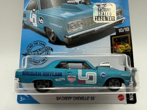 Hot Wheels '64 Chevy Chevelle SS 247/250 Nightburnerz 10/10 Factory Sealed