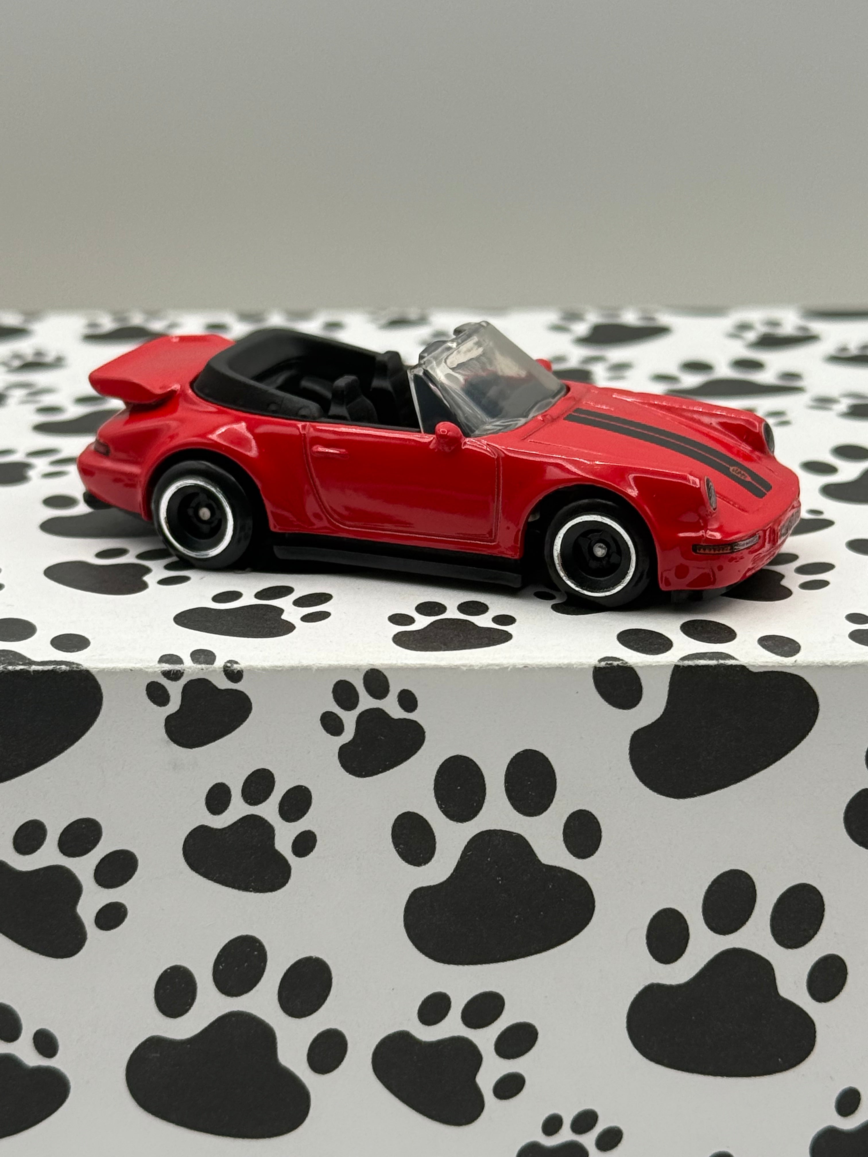 Unspun Porsche 911 Turbo Cabriolet RED Edition