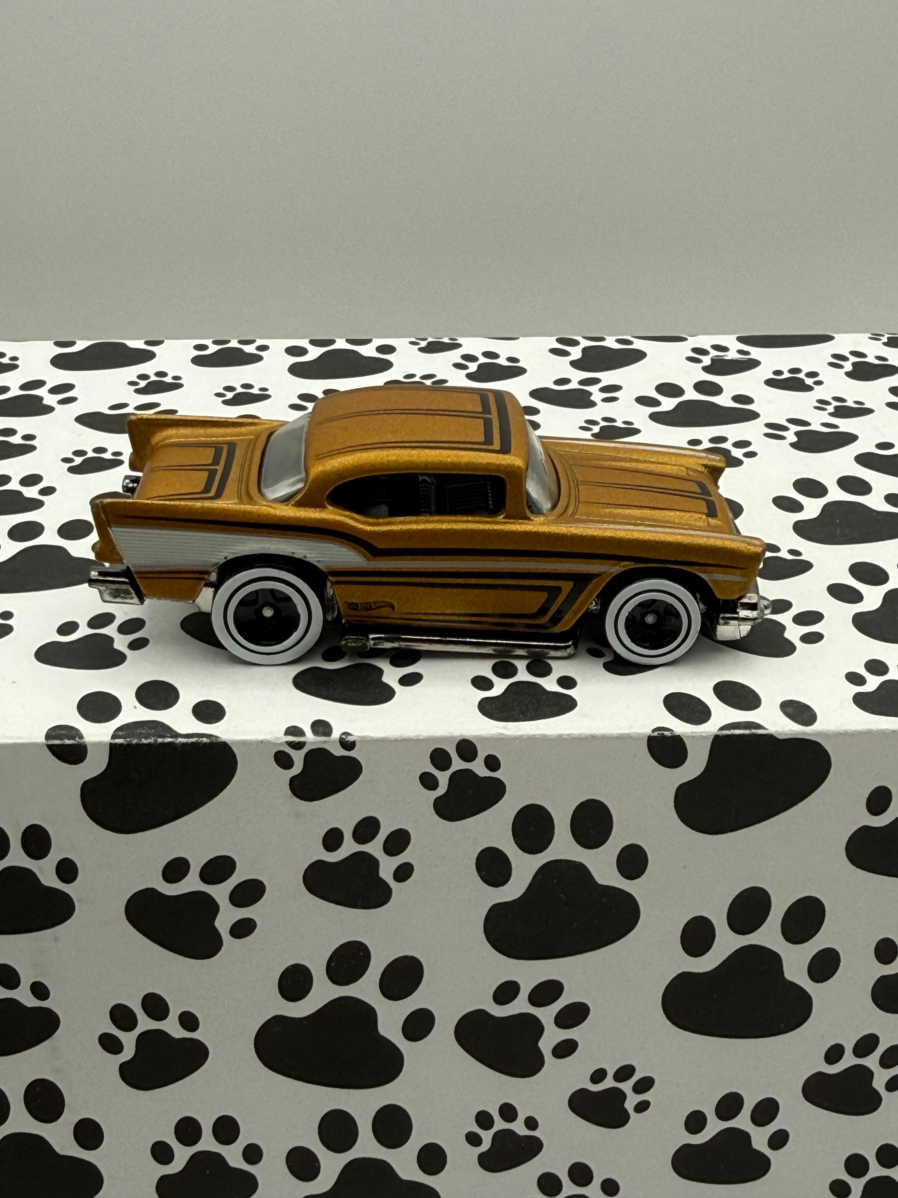 Unspun 57 Chevy Bel Air Gold