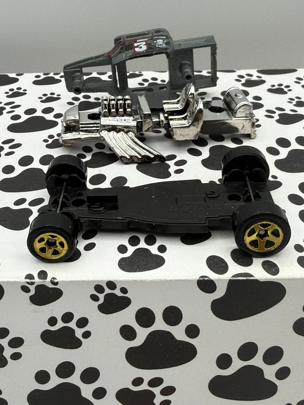 Unspun Hot Wheels Bone Shaker