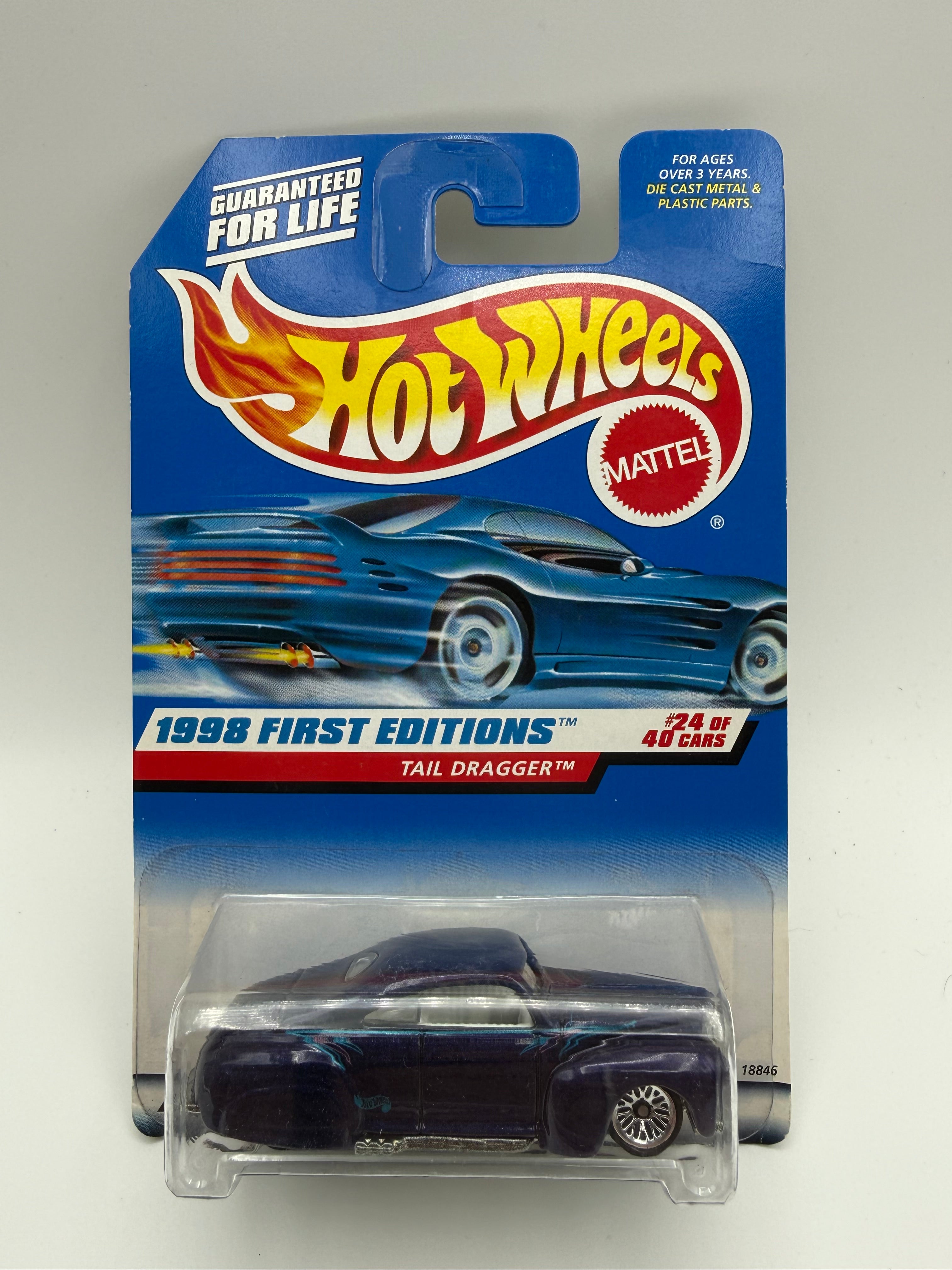 Hot Wheels Tail Dragger 1998 First Editions Purple