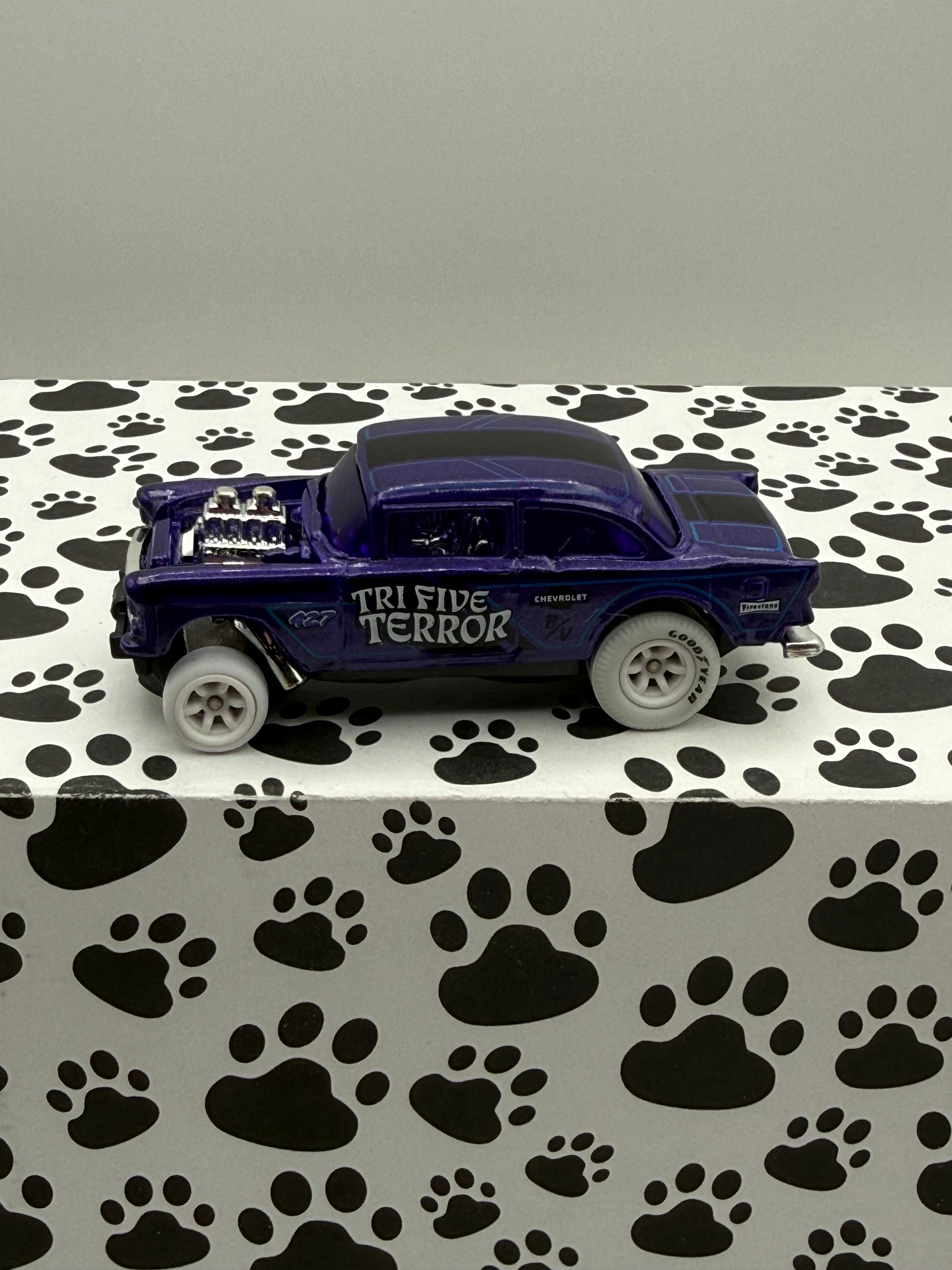 Unspun Factory Custom 55 Chevy Bel Air Gasser (VHTF Purple)