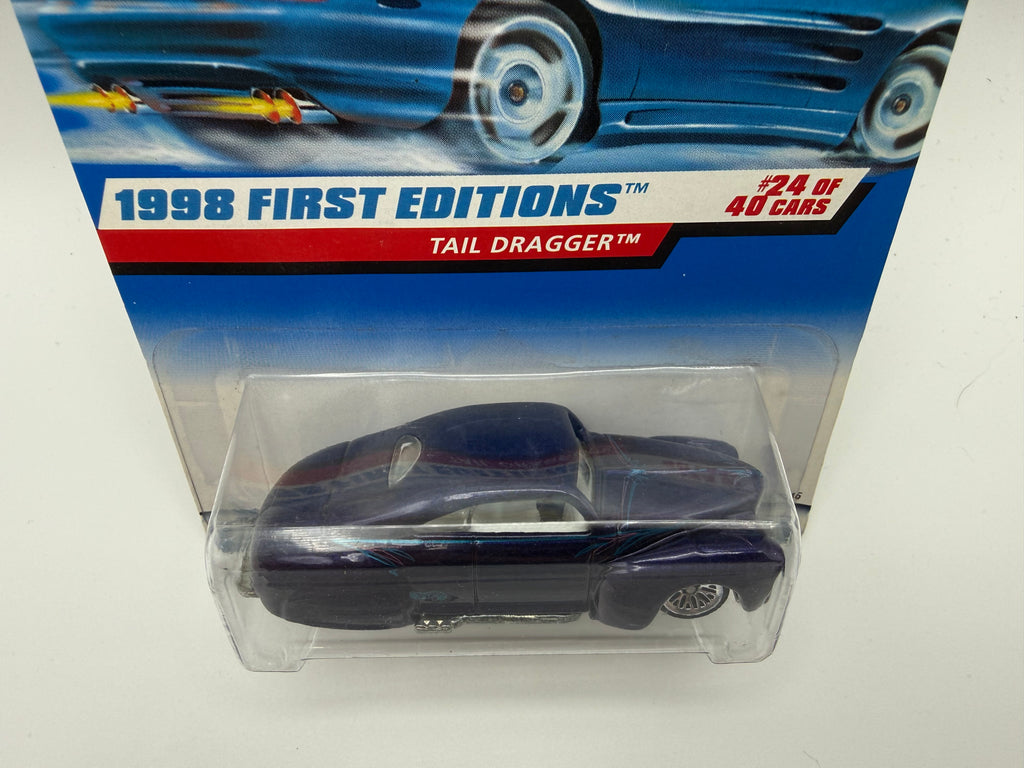 Hot Wheels Tail Dragger 1998 First Editions Purple