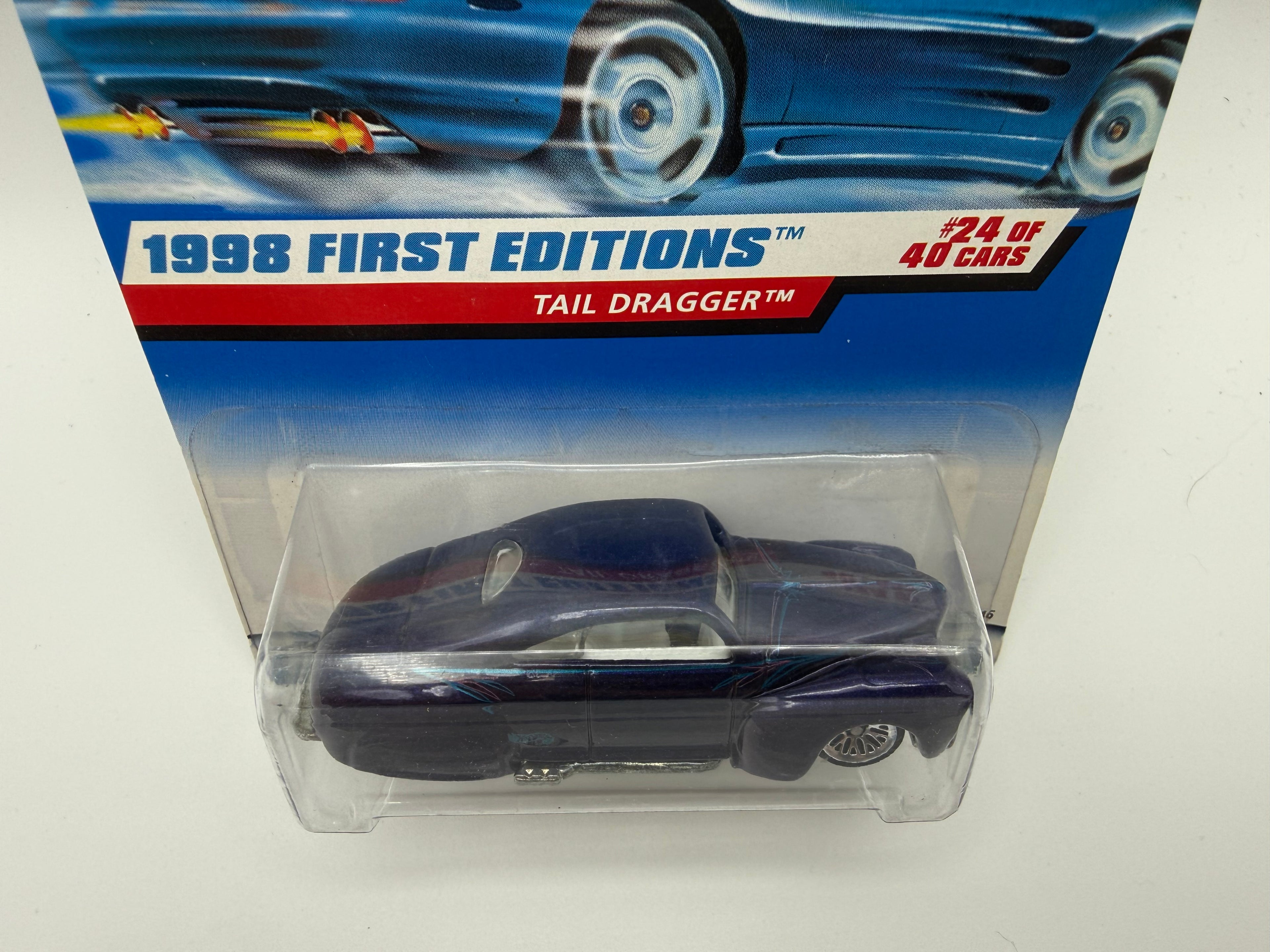 Hot Wheels Tail Dragger 1998 First Editions Purple