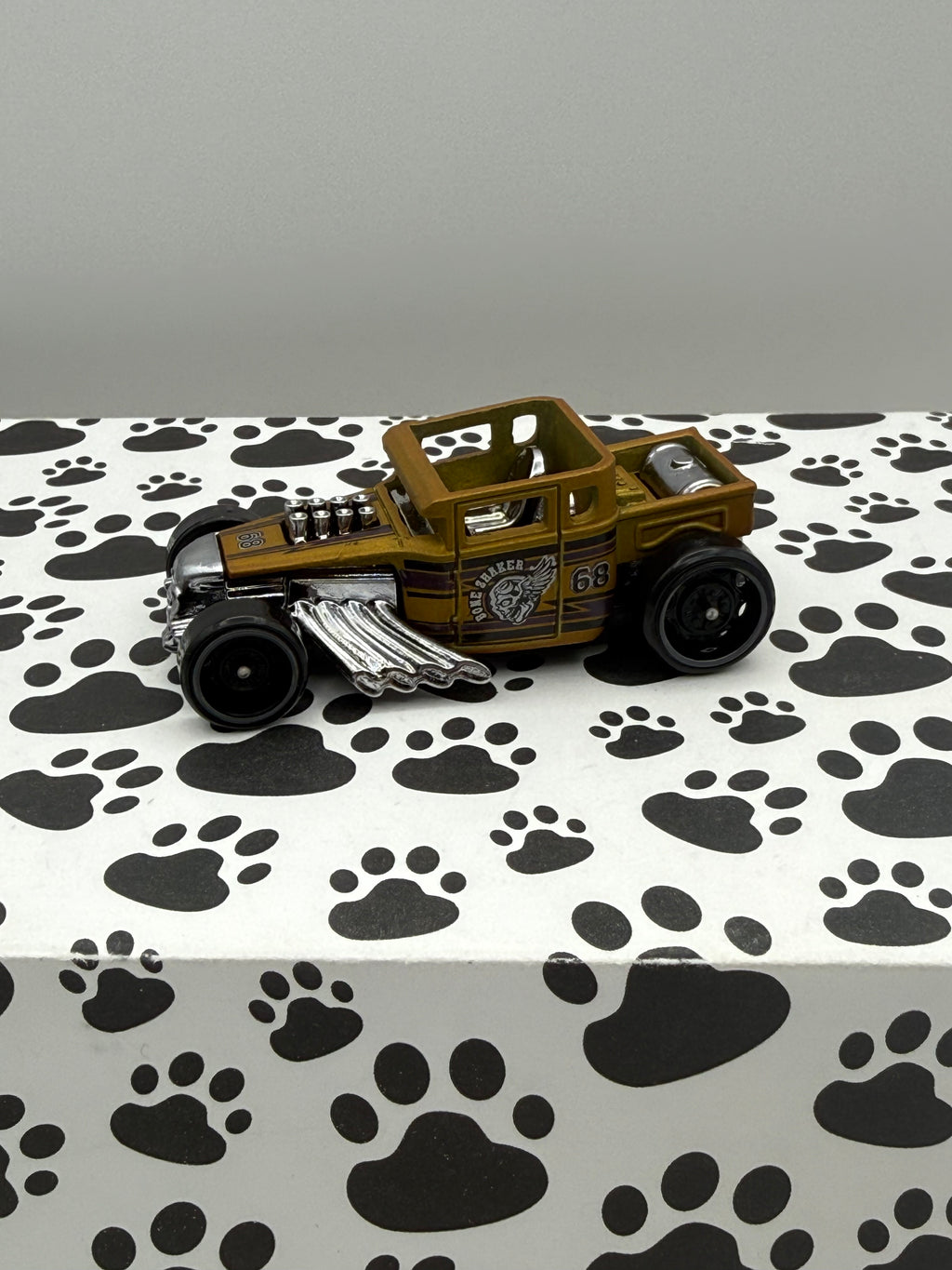 Unspun Hot Wheels Bone Shaker Gold