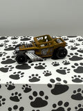 Unspun Hot Wheels Bone Shaker Gold
