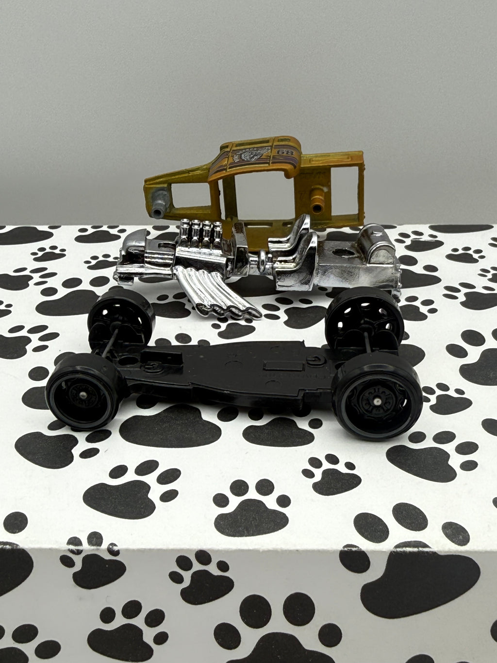 Unspun Hot Wheels Bone Shaker Gold