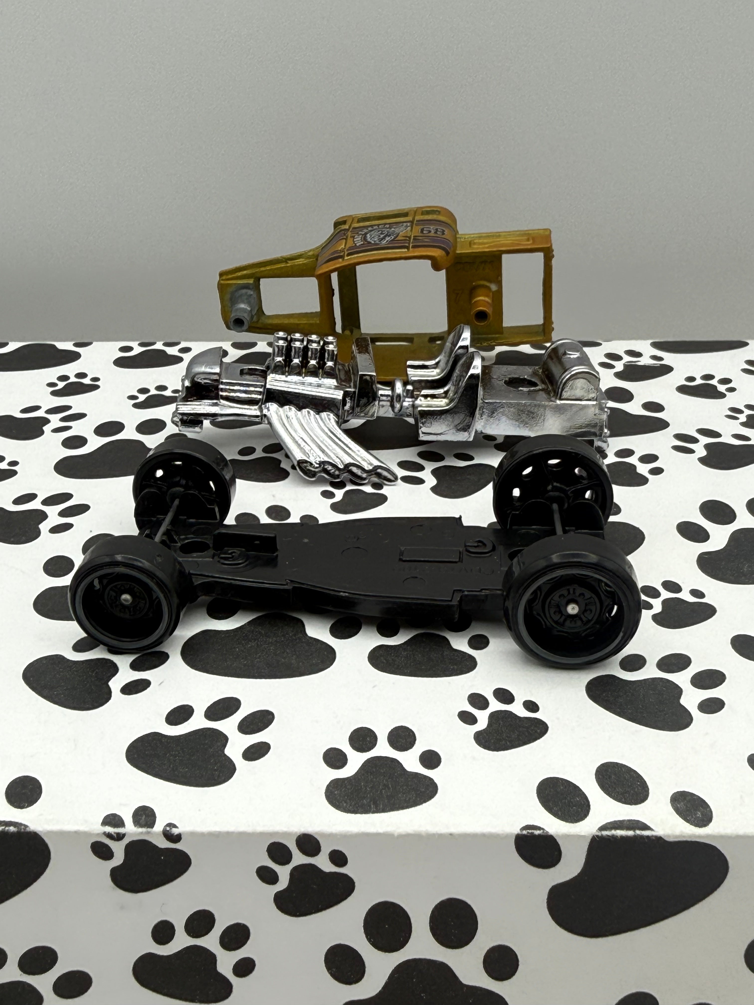 Unspun Hot Wheels Bone Shaker Gold
