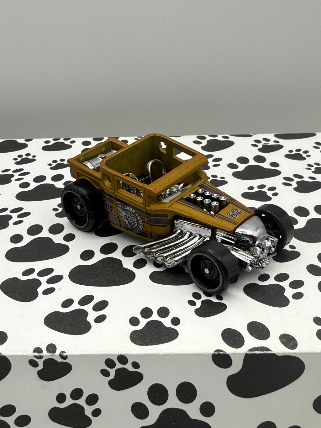 Unspun Hot Wheels Bone Shaker Gold