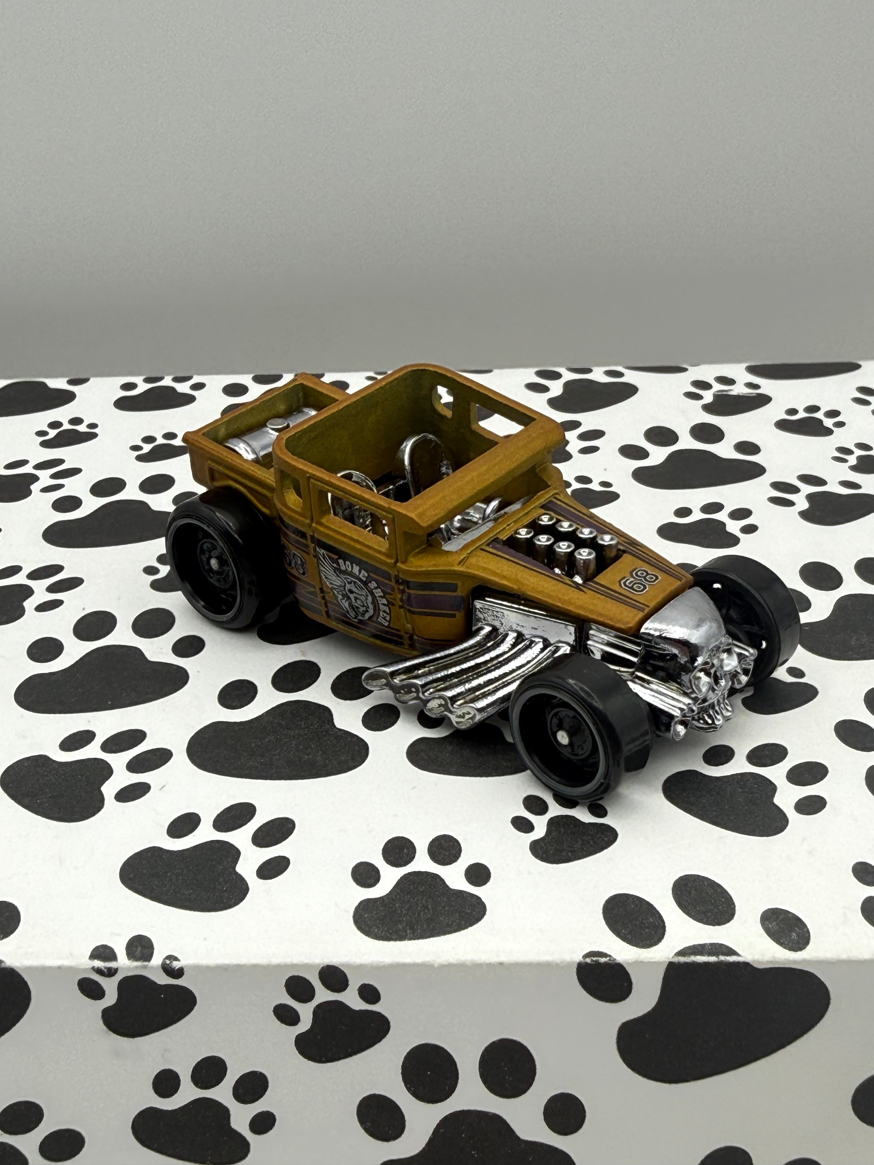 Unspun Hot Wheels Bone Shaker Gold