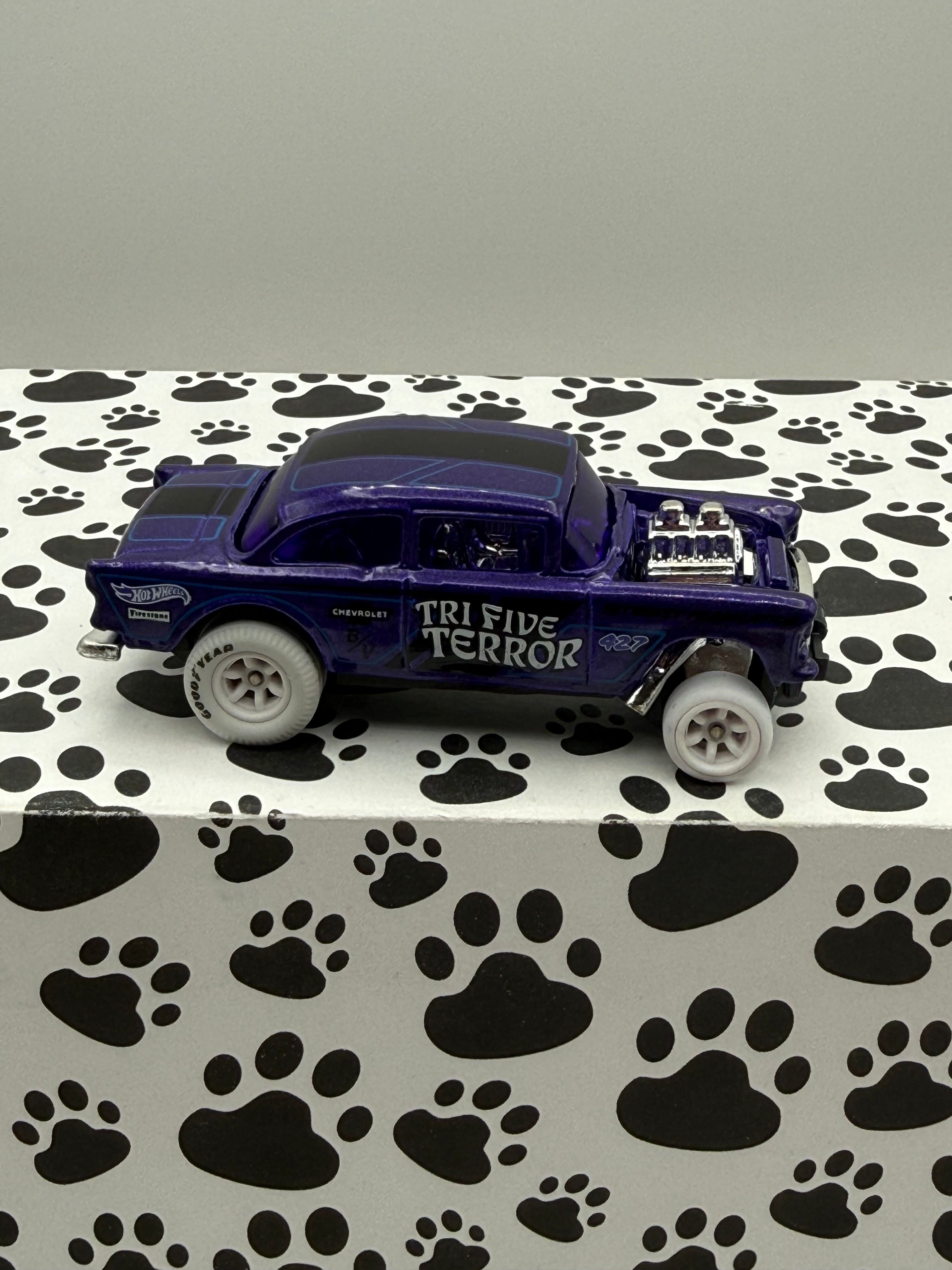 Unspun Factory Custom 55 Chevy Bel Air Gasser (VHTF Purple)