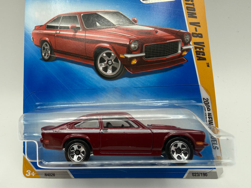 Hot Wheels Custom V-8 Vega Factory Sealed 2009 New Models 23/42 Red