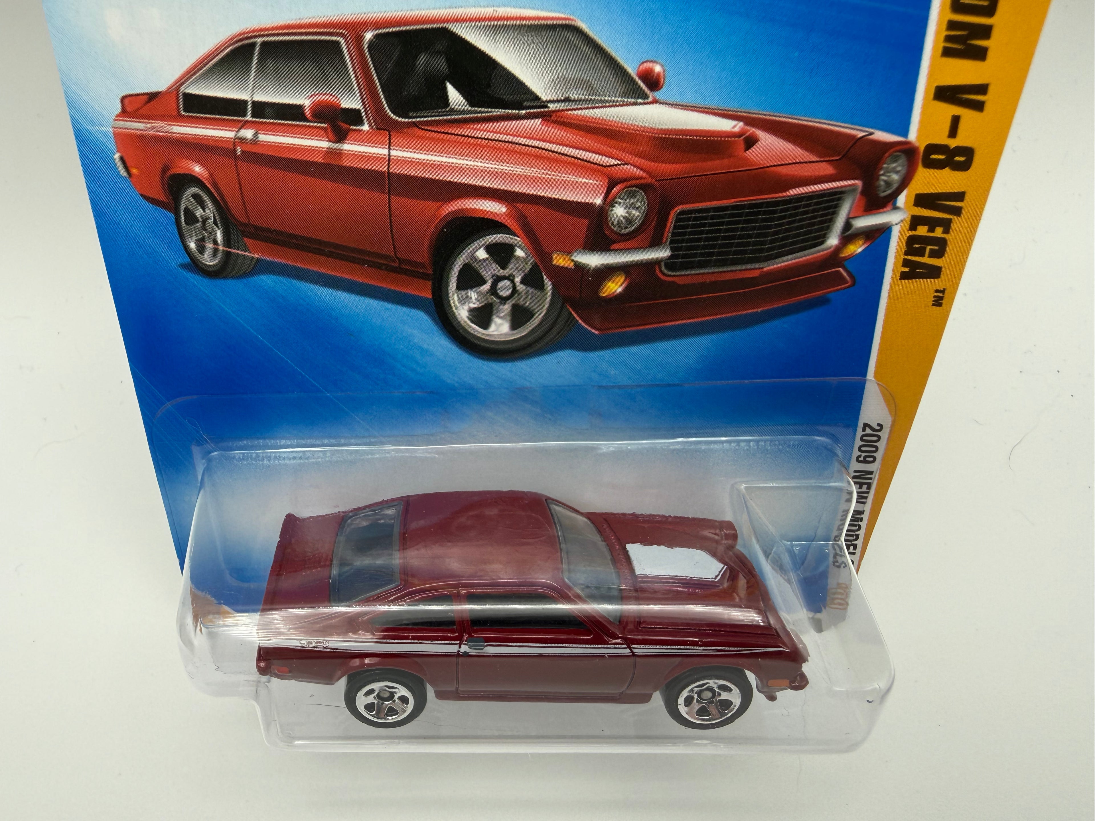 Hot Wheels Custom V-8 Vega Factory Sealed 2009 New Models 23/42 Red