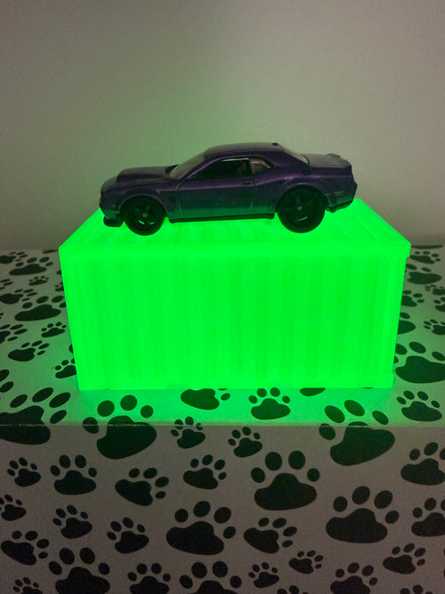 Custom 3D Printed 1/64 scale Shipping Container