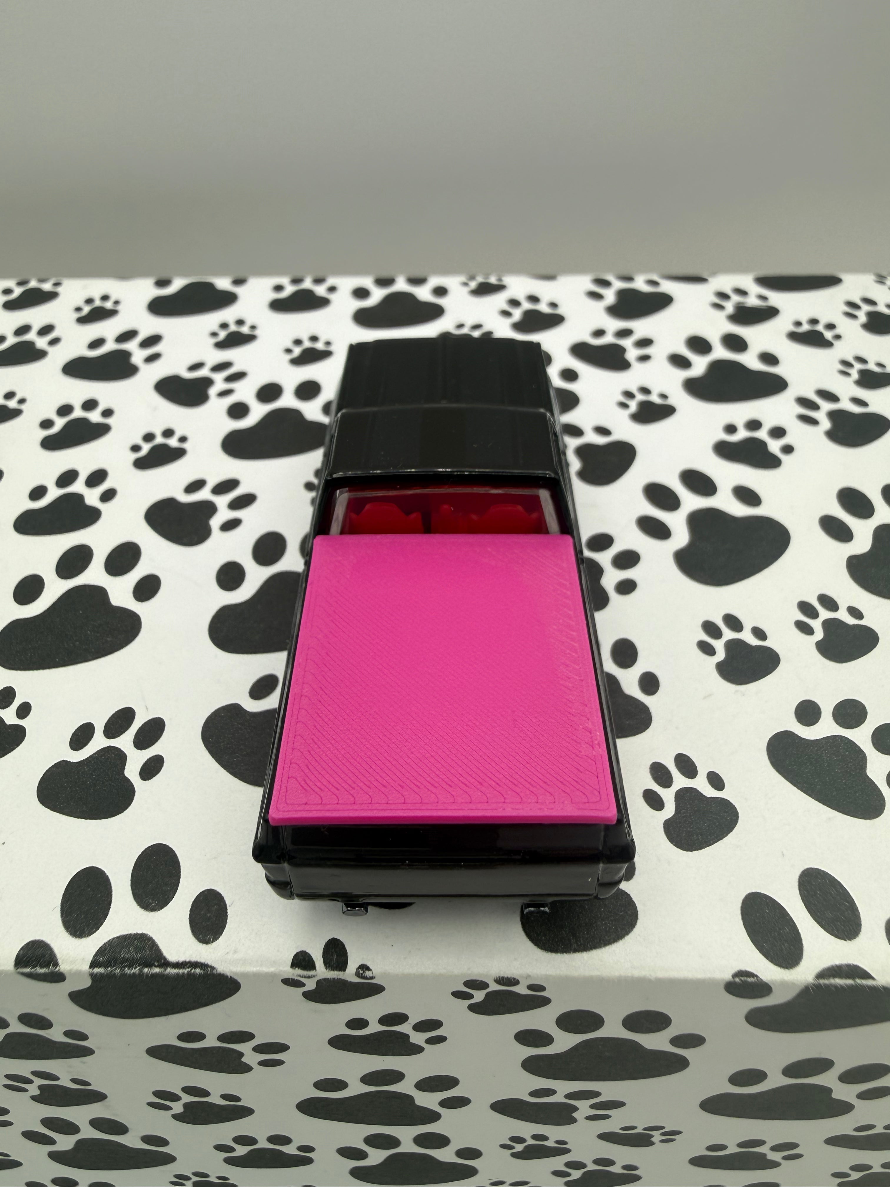 Hot Wheels 83 Silverado bed cover Dark Pink